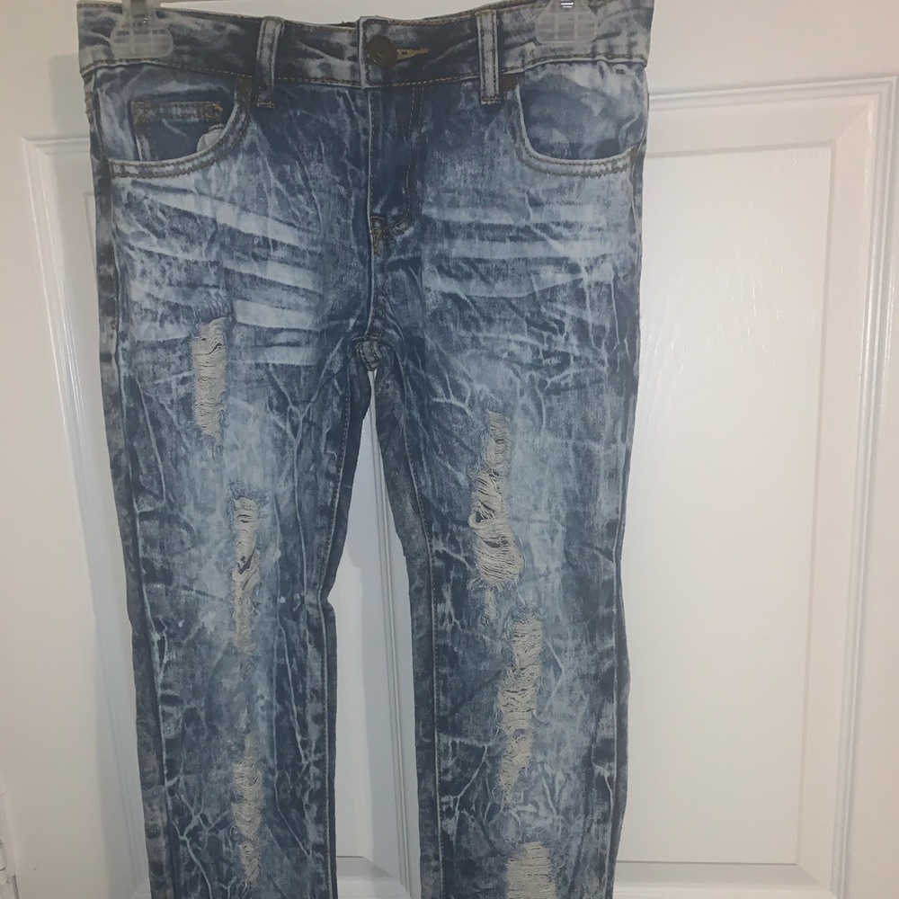 Styled jeans